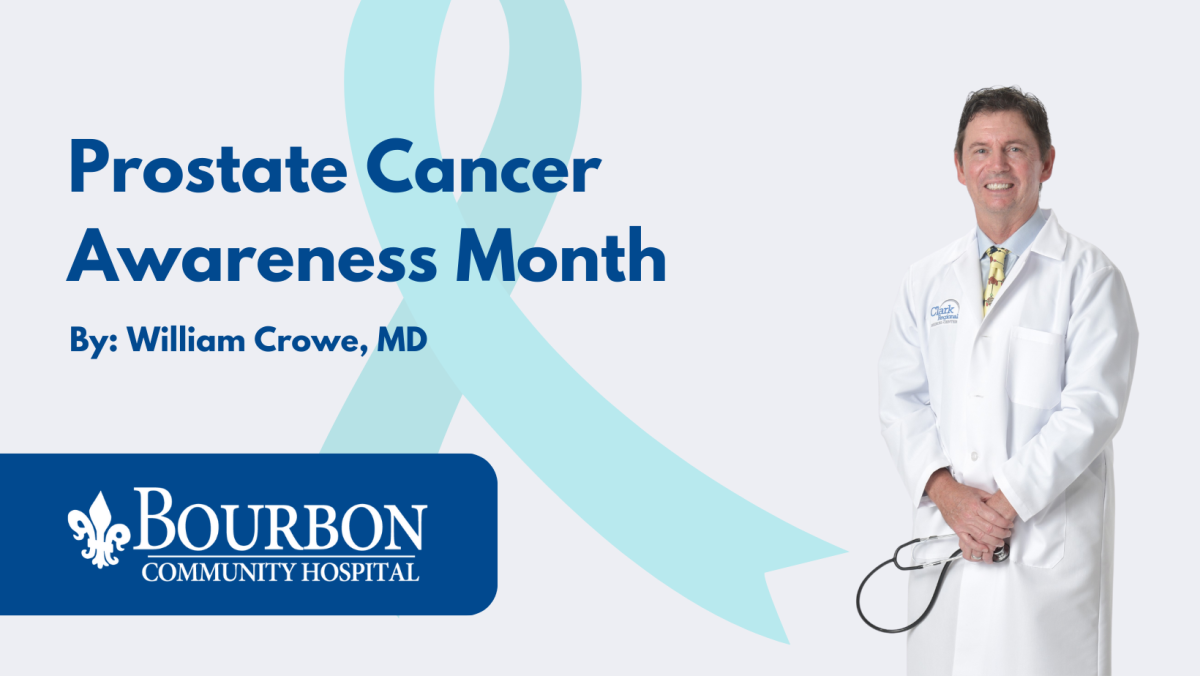 Prostate Cancer Awareness Month by William Crowe, MD