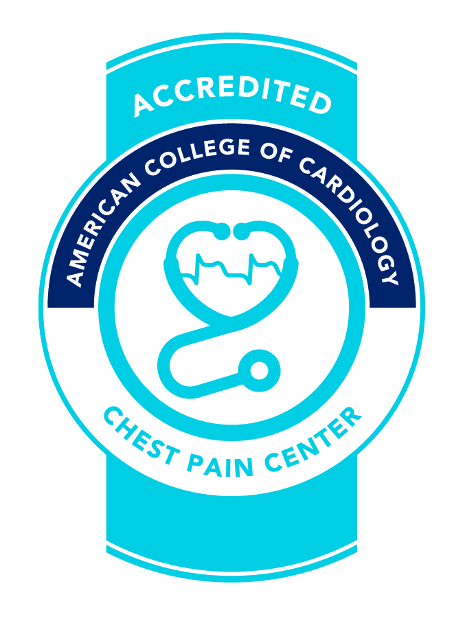 Accredited chest pain center